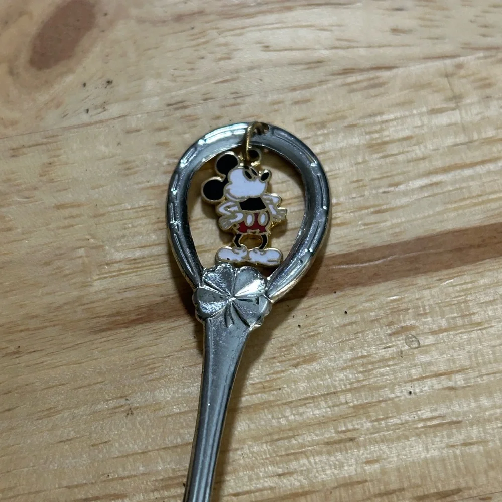 Vintage 1980’s Mickey Mouse Charm Walt Disney World Collector's Spoon